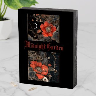 Goth Celestial Poppies Midnight