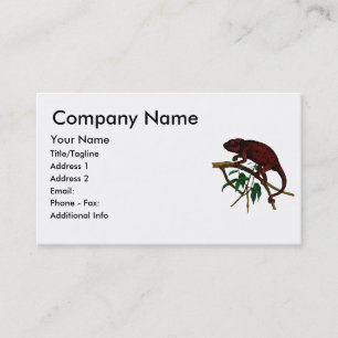 Goth Chameleon Business Card