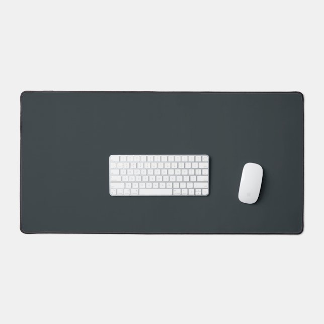 Goth Charcoal CUSTOMIZABLE Desk Mat (Keyboard & Mouse)