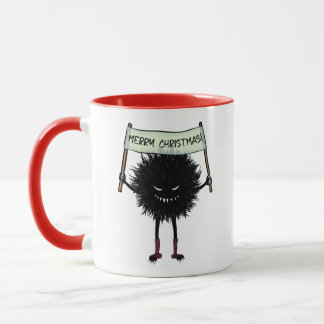 Goth Christmas Character Evil Bug Mug