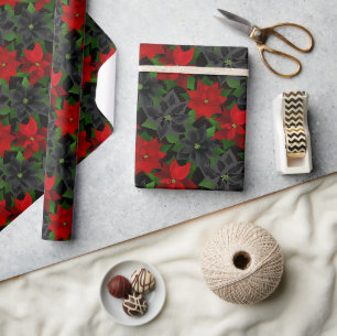 Goth Chrstimas Wrapping Paper