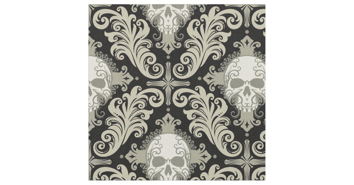 Goth Damask Fabric