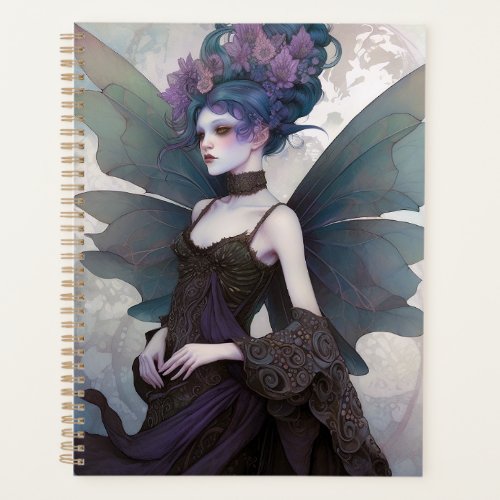 Goth Dark Fairy Girl Fantasy Art Planner