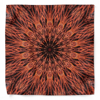 Goth Dark Fire Mandala Bandana