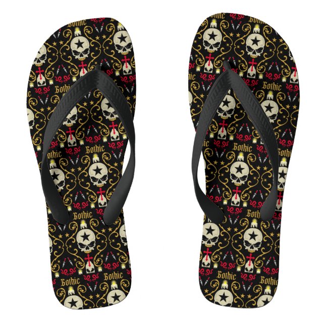 Goth Day 22 May     Flip Flops (Footbed)