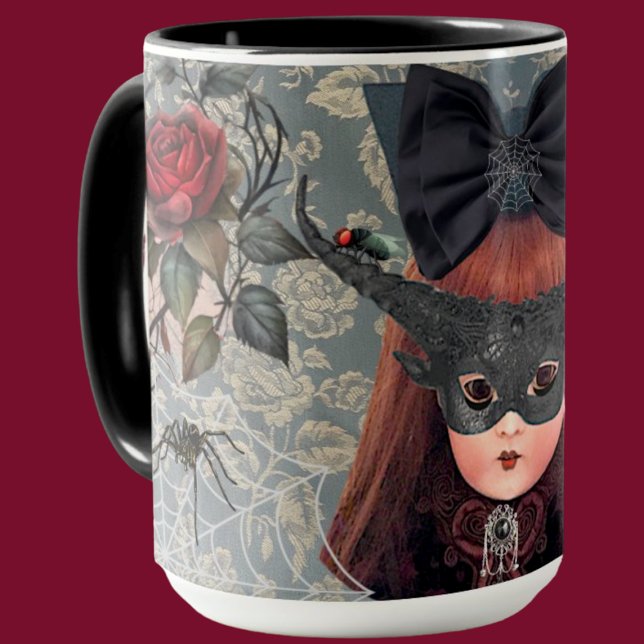 Goth Doll Personalized Mug (Creator Uploaded)