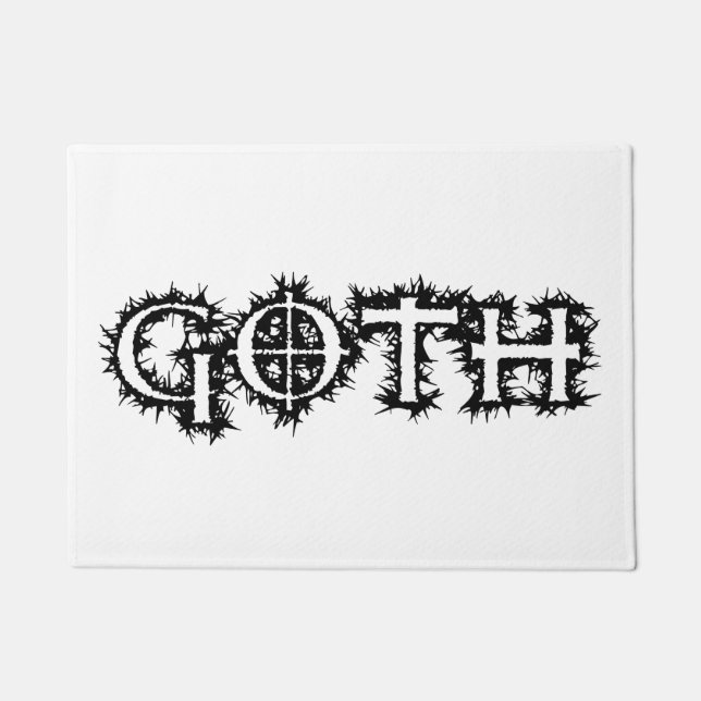 Goth Doormat (Front)