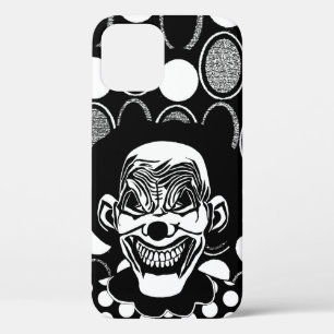 goth Evil Monster creepy Clown Scary Circus art iPhone 12 Case