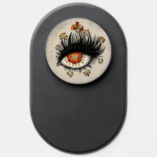 Goth Eye Weird Horror Macabre PopSocket