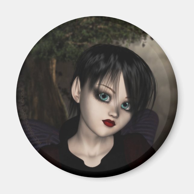 Goth Fairy Magnet (Front)