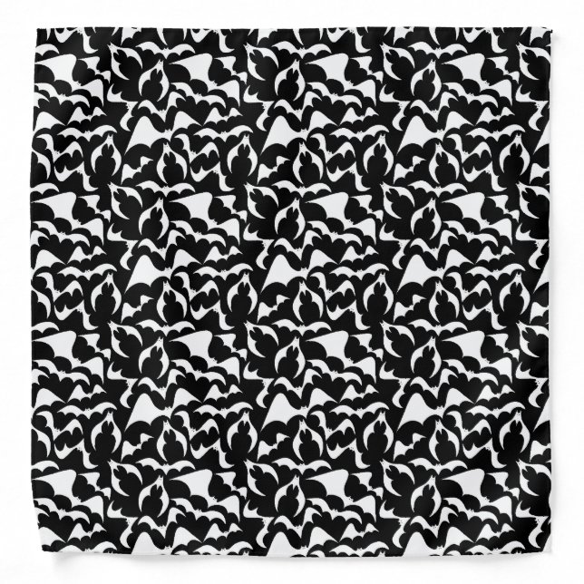Goth Fashion Vampire Bats Bandana (Front)
