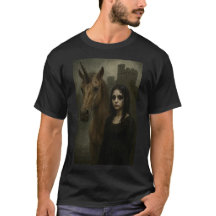 Goth Girl and Unicorn
