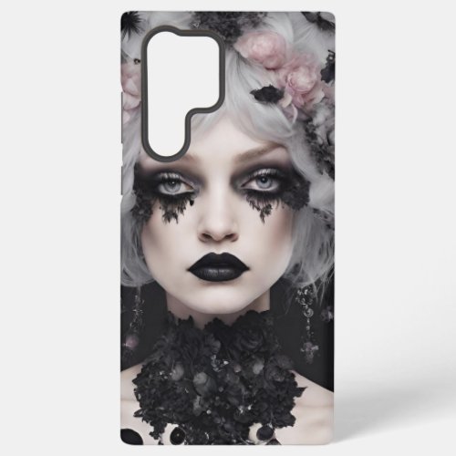 Goth Girl Spooky Witchy  Samsung Galaxy S22 Ultra Case