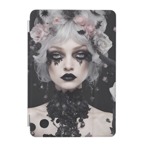 Goth Girl Witch Spooky iPad Mini Cover