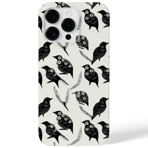 Goth Grunge Black Raven iPhone / iPad case
