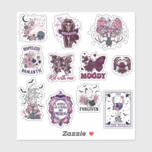 Goth & Halloween Sticker Pack