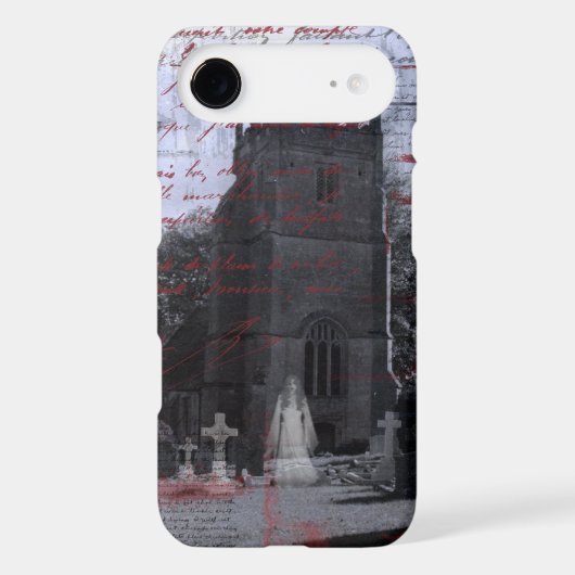 Goth Haunted Cemetery iPhone Case-Mate Case (Back)