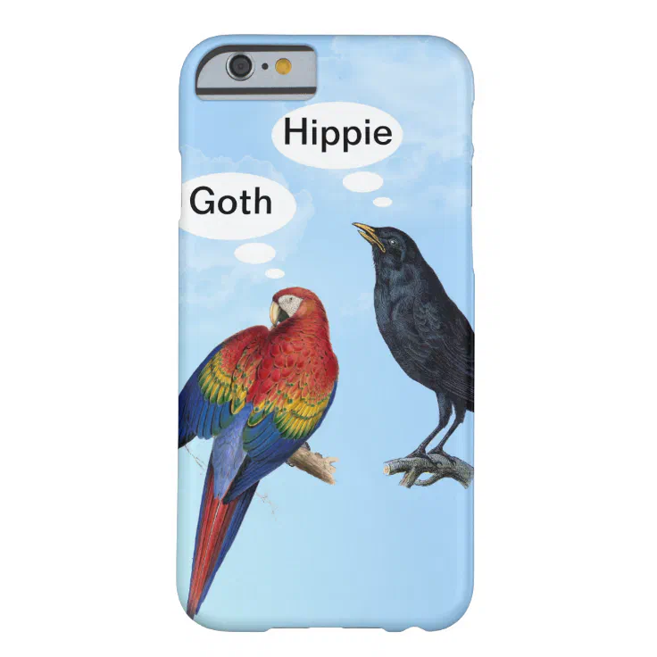 Goth Hippie Funny iPhone 6 case | Zazzle