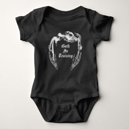 Goth In Training - Goth Baby Clothes Baby Bodysuit