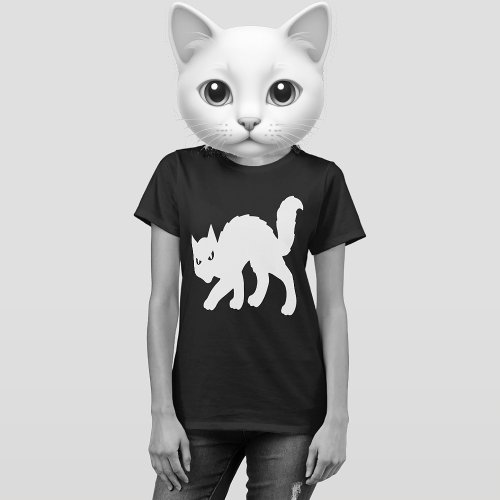 GOTH KITTY CAT SHIRT