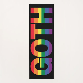 Goth LGBTQ+ Regenbogen  Yoga Mat