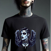 Goth Man Angel Dark Fantasy art