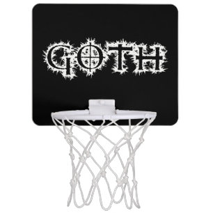 Goth Mini Basketball Hoop