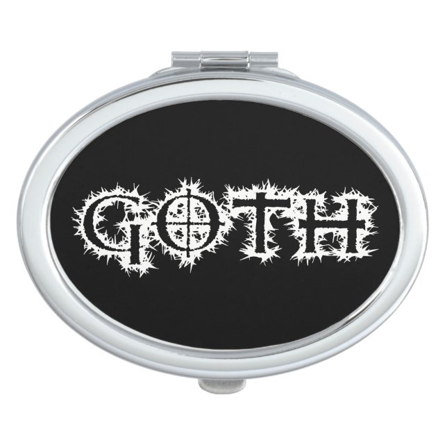 Goth Mirror For Makeup (Front)
