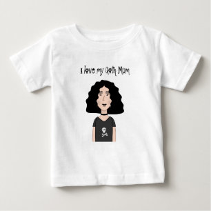 Goth Mom Baby T-Shirt