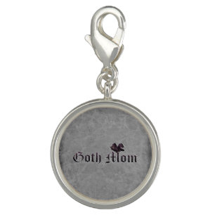Goth Mom with Raven Charm
