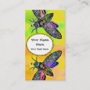 Goth Moth calling card