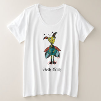 Goth Moth Plus Size Tee