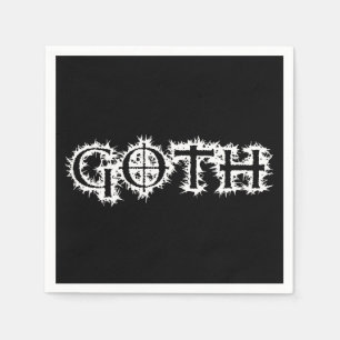 Goth Napkins