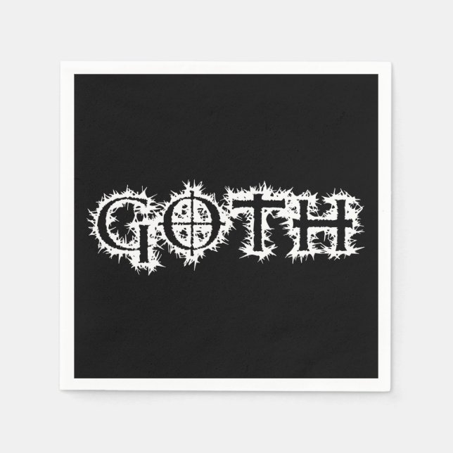 Goth Napkins (Front)