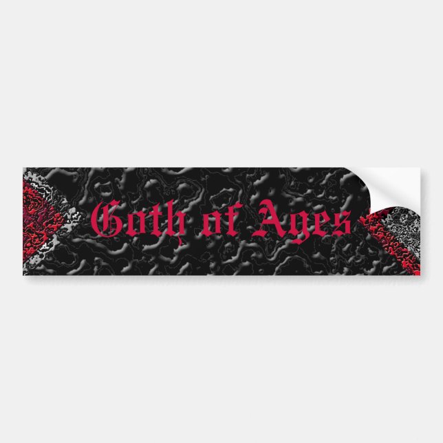 Goth of Ages Bumper Sticker (Front)