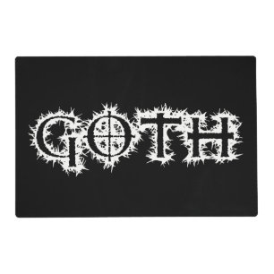 Goth Placemat