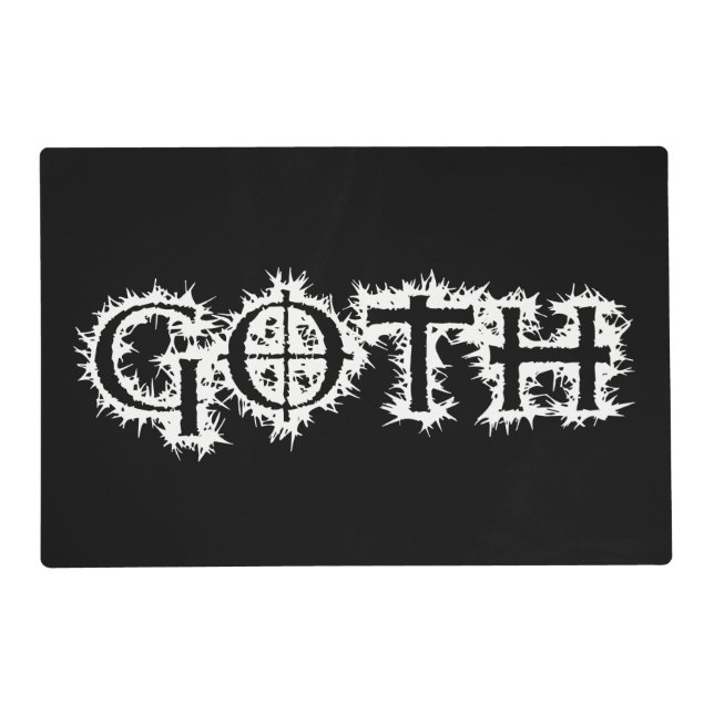 Goth Placemat (Front)