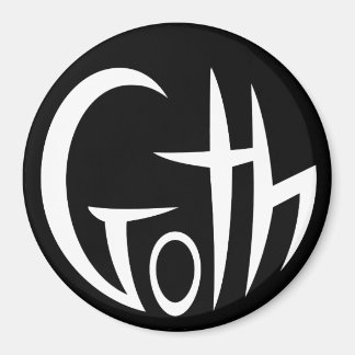 Goth (Pointed Lettering) Magnet