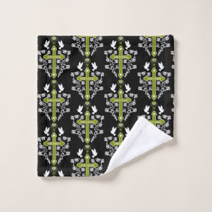 Goth Post Punk Fashion Bath Towel Set