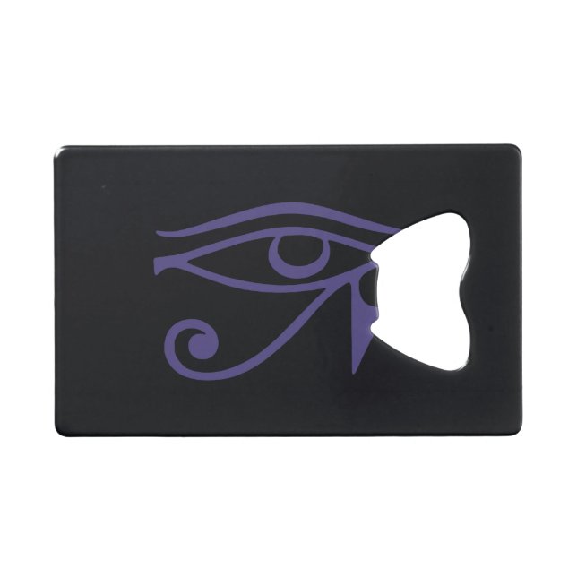 GOTH PRIDE FLAG CREDIT CARD BOTTLE OPENER (Front (Horizontal))