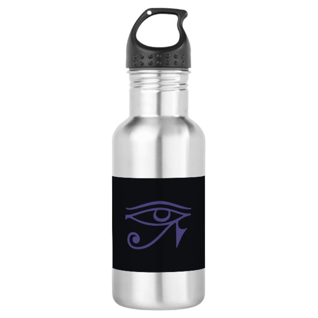GOTH PRIDE FLAG WATER BOTTLE (Front)