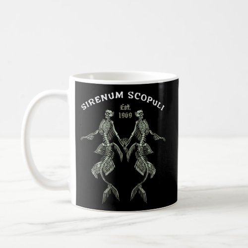 Goth Punk Siren Mermaid Skeleton Sirenum Scopuli S Coffee Mug