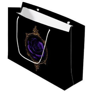 Goth Purple Rose