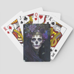 Goth Queen Fantasy Art Poker Cards