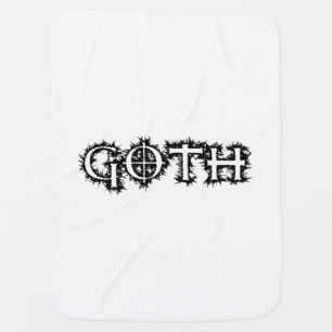 Goth Receiving Blanket