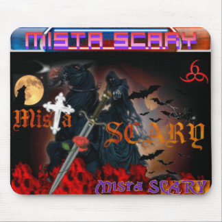 Goth Scene Grim Reaper Sword M.S. Logo Mousepad