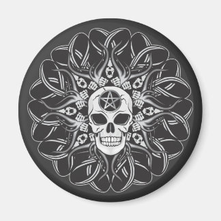 Goth Skull Magnet