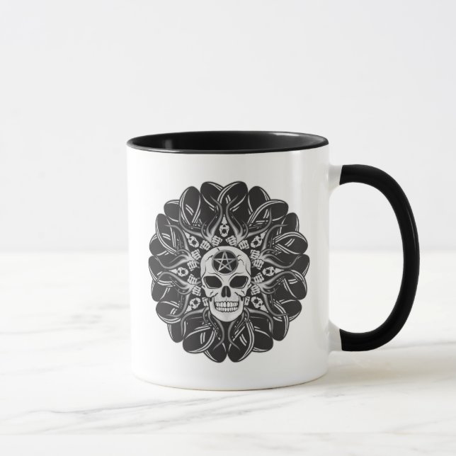 Goth Skull Mug (Right)