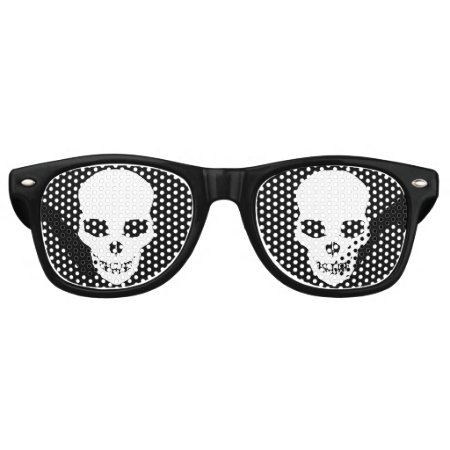 Goth Skull Retro Sunglasses