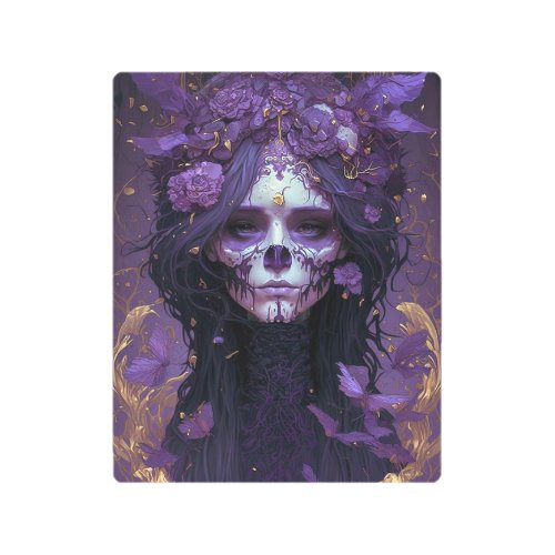Goth Skull Woman Dark Fantasy Art